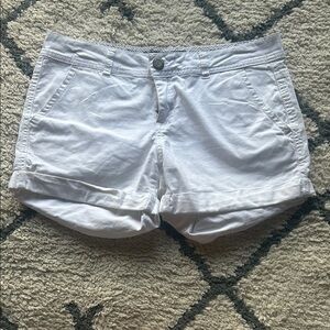 Aeropostale White Bermuda Shorts Casual Style